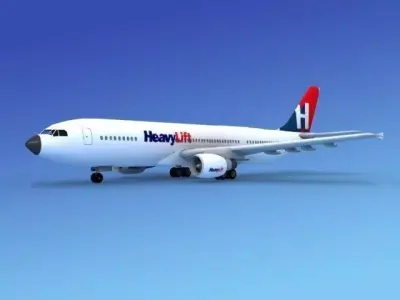 Airbus A300 Heavy Lift 3D model