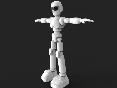 Robot Man 3D model purchase