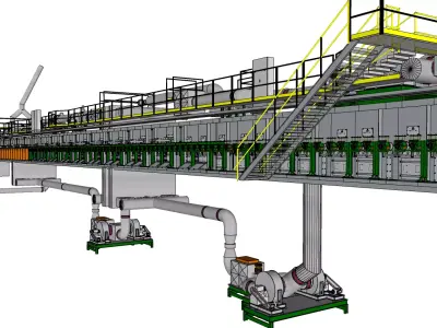 Resistance--Industrial Machinery 3D model