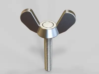 M3 x 20mm Wing Screws 3D print model