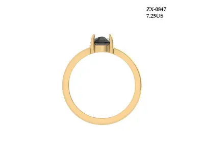 Cushion Ring 3D print model 2
