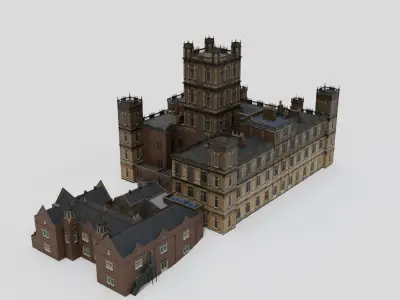 Highclere Castle 3D model