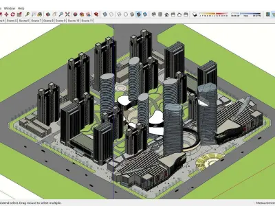 Sketchup Complex 170 3D model