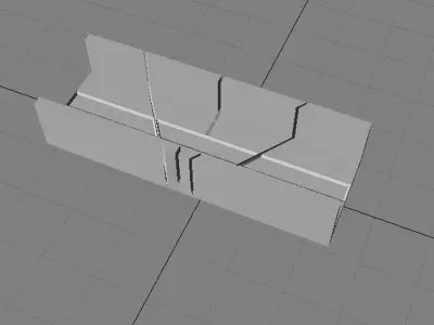 Craftsman Handtools - Miter Box 3D model