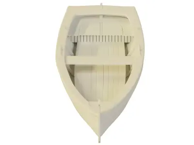 boat floating Free 3D model