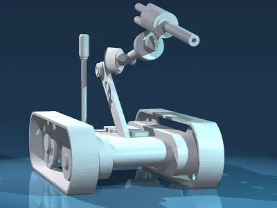 Robot bomb 3D model