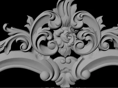 cabinet with mirror 3D model