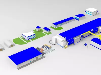 Power plant 3D model buy