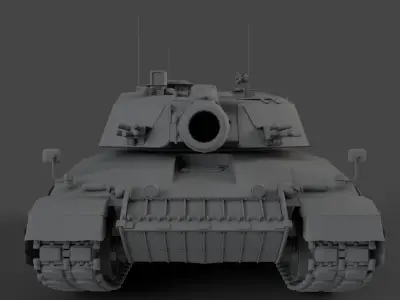 Tank Challenger 3D model