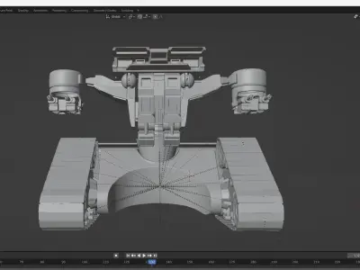 Terminator Goliath tank 3D model