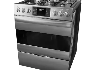  Stainless Steel Gas Oven &amp; Stove Model 