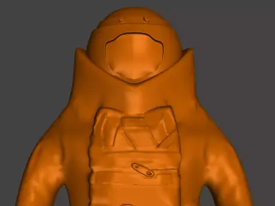 Explosive Ordnance Disposal  team figure 3D print model