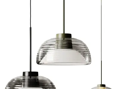 Muuto Two Layer Pendant Lamp 3D model