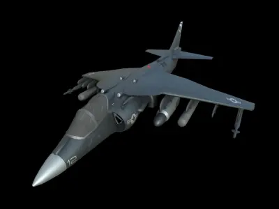 Military Vehicle Pack 01  Low-poly 3D model