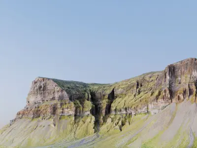 Mountain Cliffs Module - 3D PBR Model2 