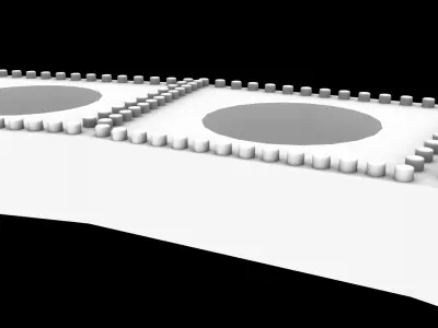 Hard Bolt Included Detailing Without Textures By Abhi 3D model