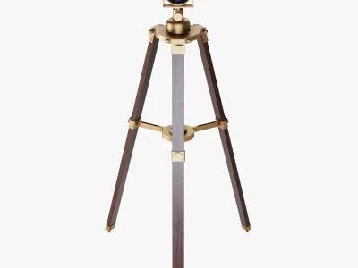 Vintage Telescope 3D model