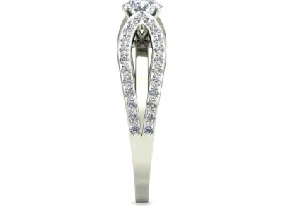 Wedding Ring  3D print model 119