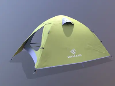 Camping Tent 3D model
