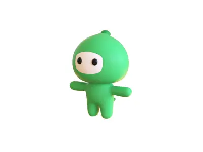 Low-Poly Character0015 Dinosaur Mascot Animated Low-poly 3D model