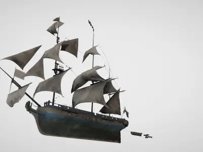 Sail Boat 3D model