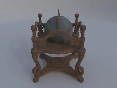 Enchanted Orb Stand 3D model