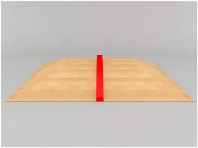 Skate Ramp - Fun Box 3D model