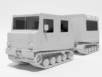 Combat Equipment - Bandvagn 206 3D model