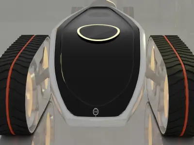 scifi drone models 3D model