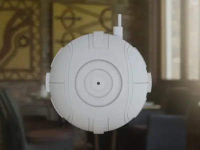 drONE ball Free low-poly 3D model