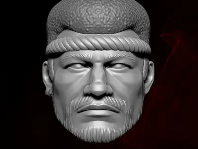 Red Dog GI Joe Fan Art 3D printable File For Action Figures 3D print model purchase