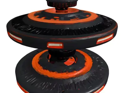 SciFi Hover Device Module 3D model