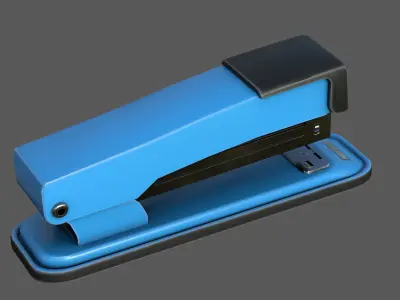 Stapler Low-poly 3D model