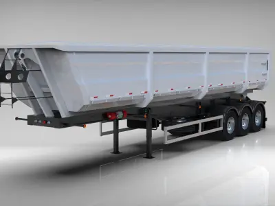 Trailer Randon Linha R 2011 - Tipper 3D model