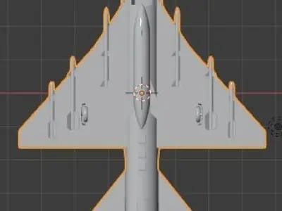 MiG-21 Fishbed Wannabe 3D model