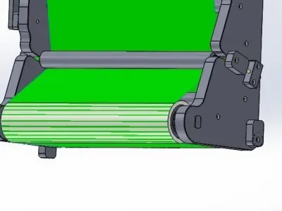 Vibration polishing module 3D model