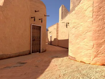 Hi Res models of Diriyah Old Town- Saudi Arabia 3D model