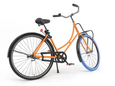 Oma fiets Free 3D model