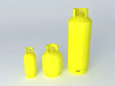 Gas liquado Free 3D model