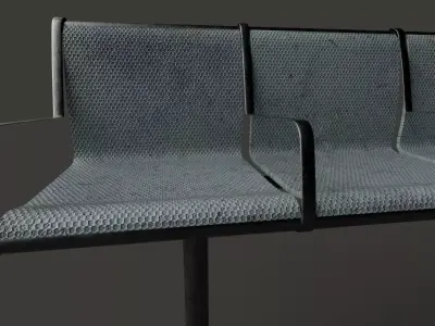 Chair Low-poly 3D model purchase