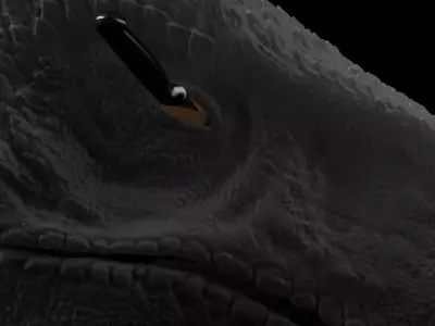 Utahraptor bust from Primitive war Free 3D print model