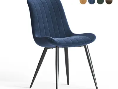 Leah Dining Chair 3D model
