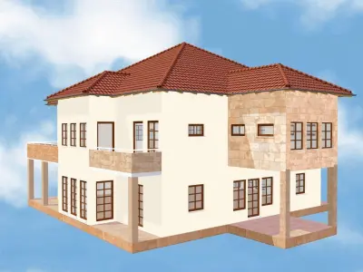 House 18 3D print model purchase