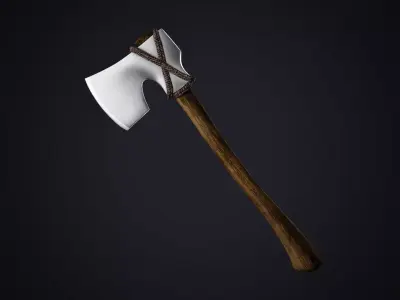 Axe Weapon 3D Model 3D model