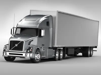 Volvo VNL670 (2016) 3D model