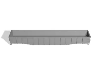 HO Norfolk Southern M-271 MOW Crosstie Gondola II 3D print model