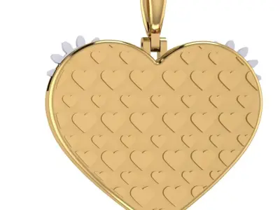 Kinetic Moving Gear Pendant 3D print model