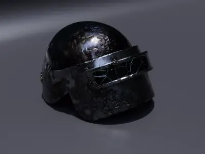 Old Specnaz - PUBG level 3 Helmet 3D model
