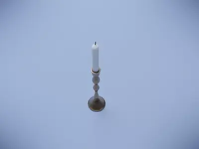 Candlestick Low-poly 3D model purchase