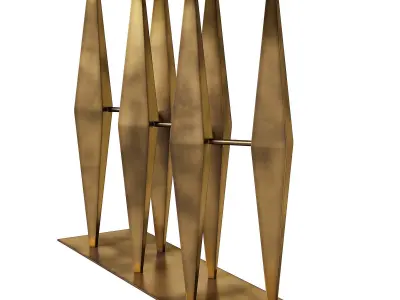 Arteriors console Dagmar 3D model